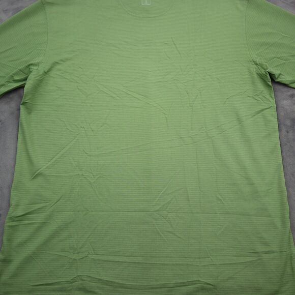 Tehama Shirt Mens L Green Polo Hangem dry Moisture Management Golf Cotton Blend - Picture 15 of 16